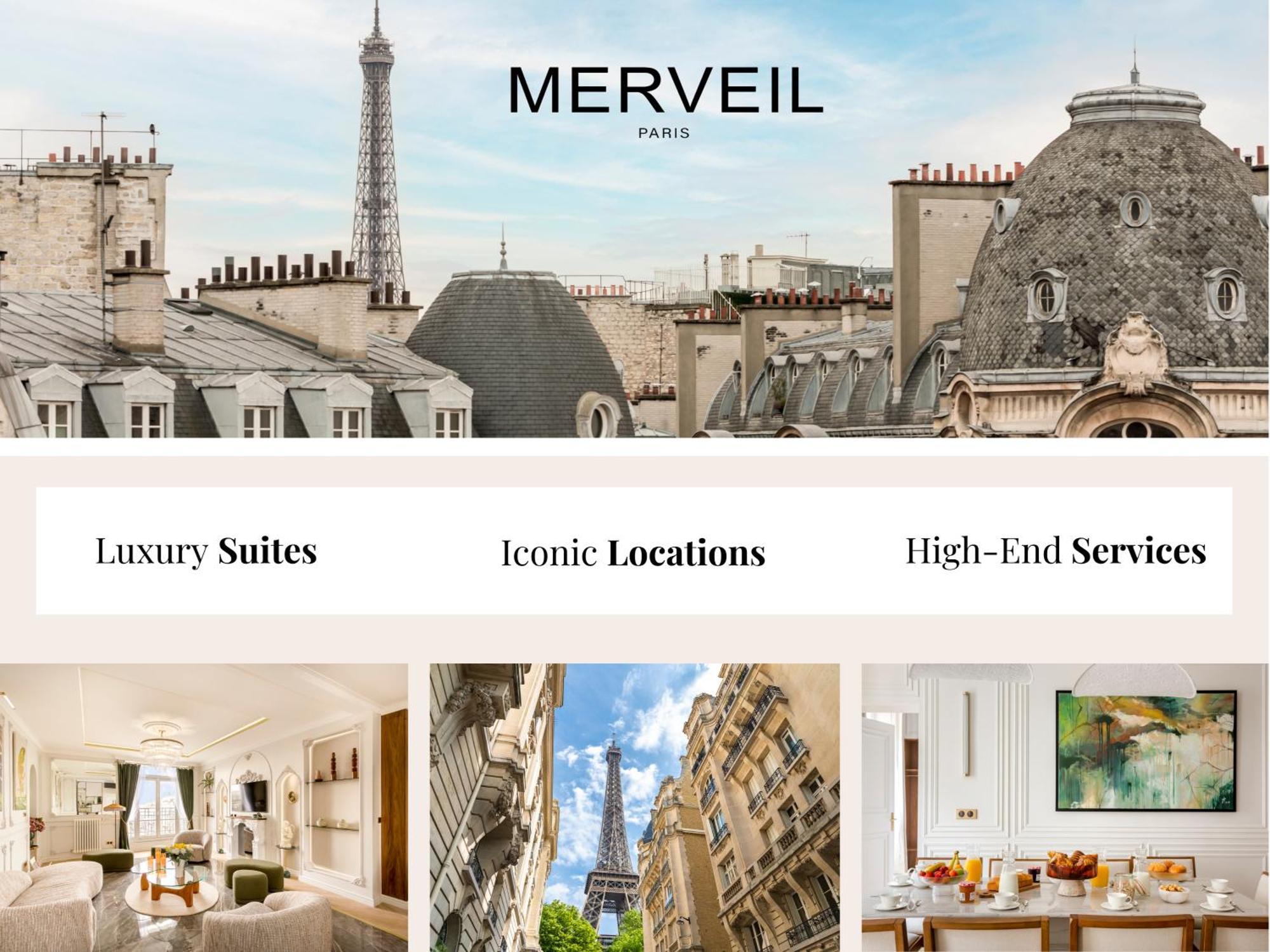 Merveil - Luxury Suite - Tour Eiffel - Bac II 巴黎 外观 照片